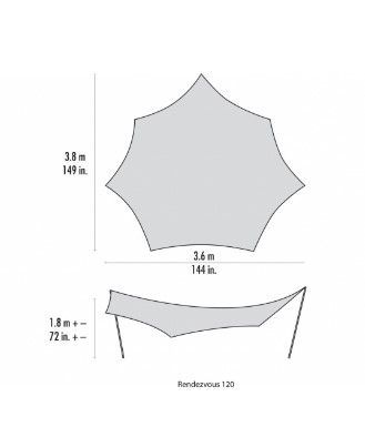 MSR Легкий тент MSR Rendezvous 120 Wing