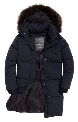 SuperDry Sport & Snow Зимнее городское пальто Superdry Cocoon Parka