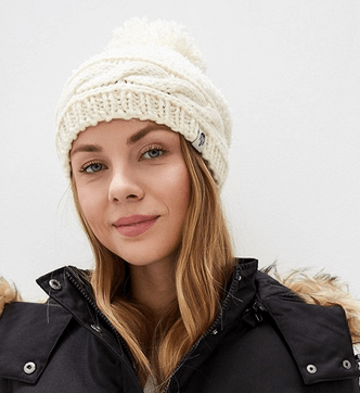 The North Face Шапка с глубокой посадкой The North Face Mixed Stitch