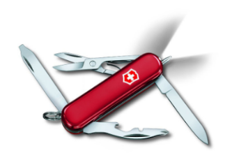 Victorinox Надежный нож брелок Victorinox - Midnight Manager