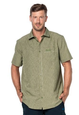 Jack Wolfskin Мужская летняя рубашка Jack Wolfskin EL DORADO SHIRT MEN