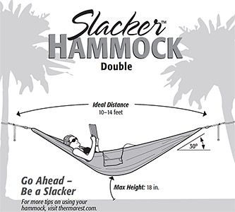 Therm-A-Rest Гамак для отдыха Therm-A-Rest Slacker Hammock