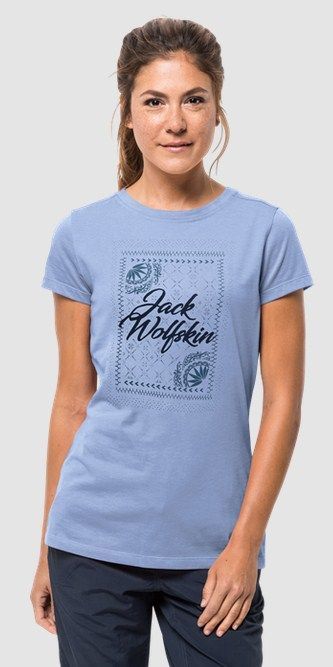 Jack Wolfskin Стильная футболка Jack Wolfskin Sea Breeze T W