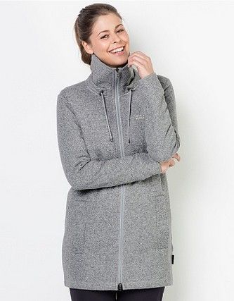 Jack Wolfskin Куртка удлиненная женская Jack Wolfskin FINLEY LONG JACKET WOMEN
