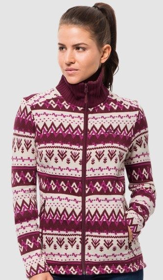 Jack Wolfskin Джемпер теплый Jack Wolfskin Nordic Jacket Women