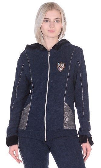 Elegancestyle Костюм стильный с мехом Elegancestyle