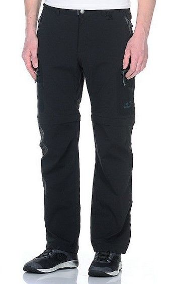 Jack Wolfskin Брюки универсальные мужские Jack Wolfskin ACTIVATE LIGHT ZIP OFF MEN