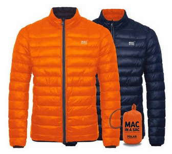 Mac in a Sac Двухсторонняя куртка-пуховик Mac in a Sac Polar down jacket