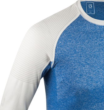 Bjorn Daehlie Термофутболка с длинными рукавами Bjorn Daehlie Long Sleeve Light Seamless Blue