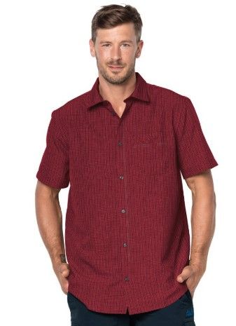 Jack Wolfskin Мужская летняя рубашка Jack Wolfskin EL DORADO SHIRT MEN