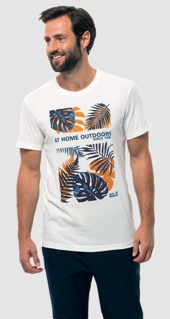 Jack Wolfskin Легкая мужская футболка Jack Wolfskin Palm Cove T M
