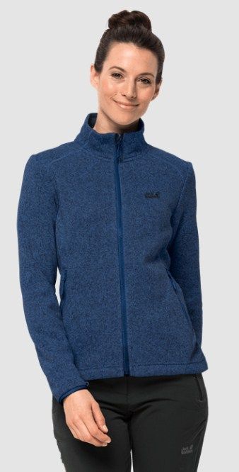 Jack Wolfskin Женская куртка из флиса Jack Wolfskin Caribou Track Jacket W