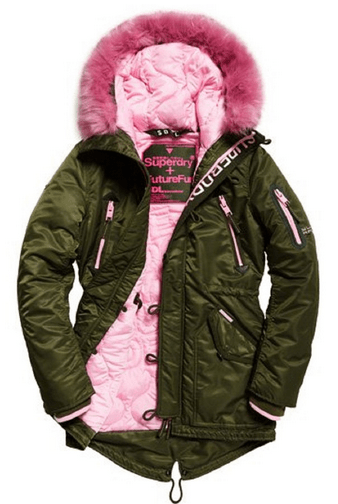 SuperDry Sport & Snow Зимняя длинная куртка Superdry SD-L Parka