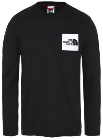 The North Face Футболка с логотипом на груди The North Face L/S Fine Tee