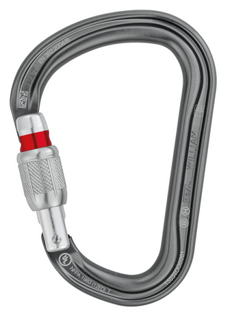 Petzl Petzl - Карабин грушевидной формы William Screw-Lock