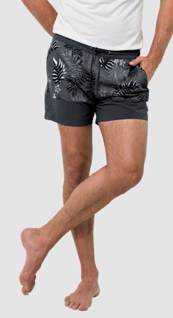 Jack Wolfskin Эластичные легкие шорты Jack Wolfskin Leaf Swim Short M