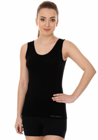 BRUBECK Майка женская классическая спортивная  Brubeck Comfort Cotton