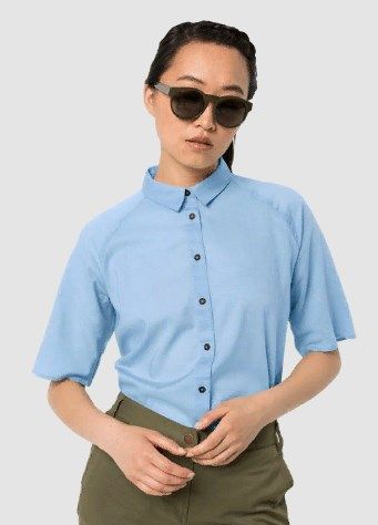 Jack Wolfskin Легкая женская рубашка Jack Wolfskin Nata River Shirt W