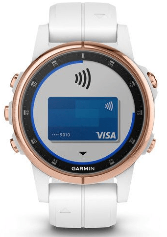 Garmin Прочные спортивные часы Garmin Fenix 5S PLUS Sapphire