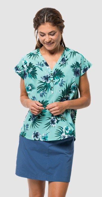 Jack Wolfskin Летняя рубашка Jack Wolfskin Viktoria Tropical Shirt W