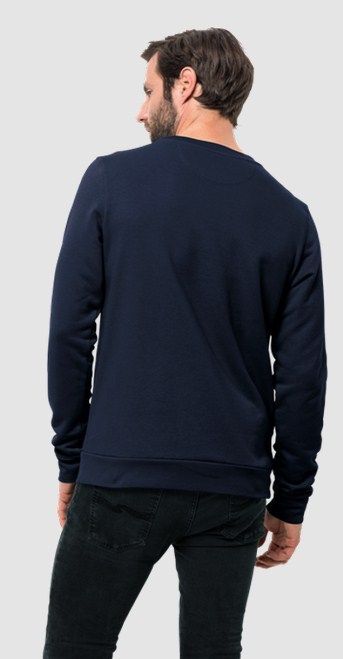 Jack Wolfskin Свитшот для мужчин Jack Wolfskin Slogan Sweatshirt M