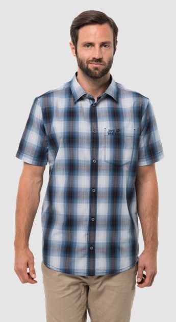 Jack Wolfskin Рубашка универсальная мужская Jack Wolfskin Hot Chili Shirt Men