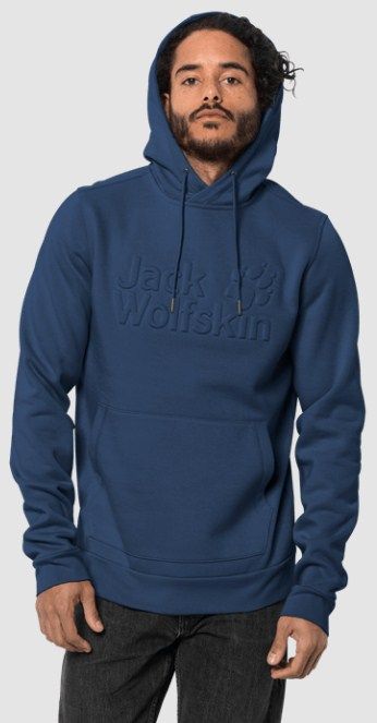 Jack Wolfskin Стильный худи Jack Wolfskin Winter Logo Hoody M