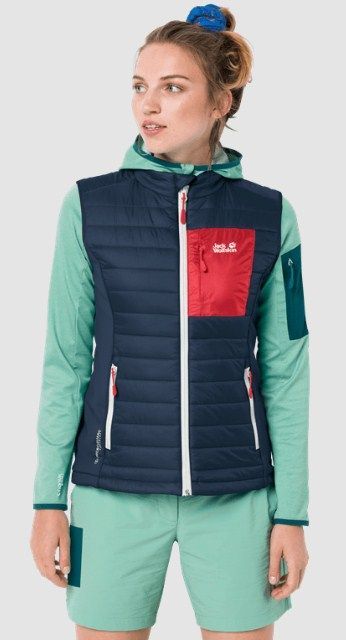 Jack Wolfskin Jack Wolfskin - Стеганый жилет для женщин Routeburn Vest W