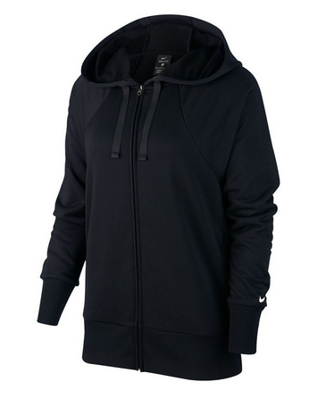 Nike Толстовка на молнии с капюшоном Nike W NK Dry Flc Get Fit Hoodie FZ