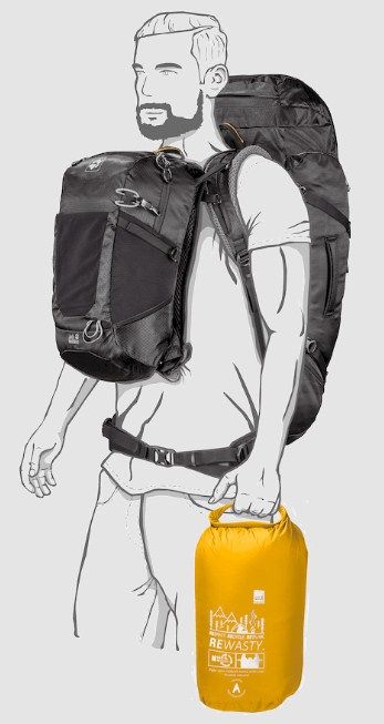 Jack Wolfskin Два рюкзака и чехол Jack Wolfskin Kalari Kingston Kit 56+16