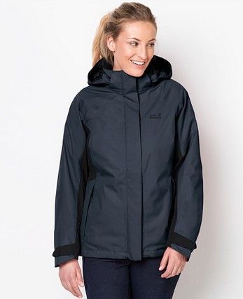 Jack Wolfskin Куртка утепленная для девушек Jack Wolfskin Iceland Voyage 3In1 Women
