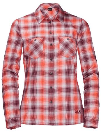 Jack Wolfskin Уютная рубашка Jack Wolfskin Saru shirt w