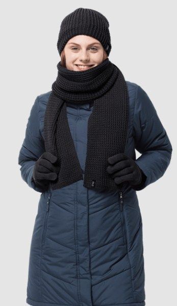 Jack Wolfskin Перчатки вязаные Jack Wolfskin Milton glove