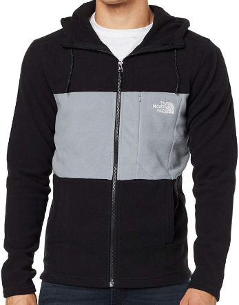 The North Face Флисовая  куртка мужская The North Face Blocked Full Zip Hoodieпрактичная из флиса The North Face Blocked FZ HD