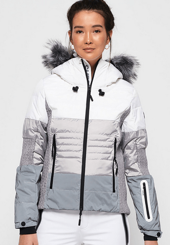 SuperDry Sport & Snow Горнолыжная женская куртка Superdry Snow Cat Ski Down Jacket