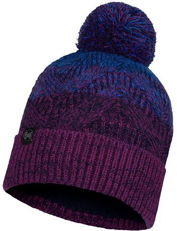 Buff Практичная шапка Buff Knitted & Fleece Band Hat Masha Purplish