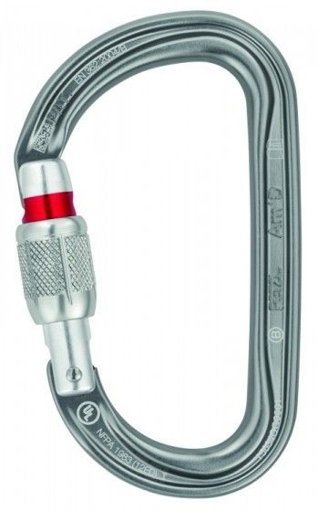 Petzl Асимметричный алюминиевый карабин Petzl Am'D Twist Lock