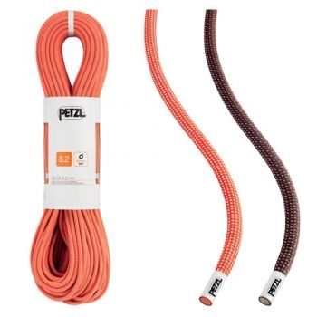 Petzl Долговечная веревка мм Petzl Salsa 8.2