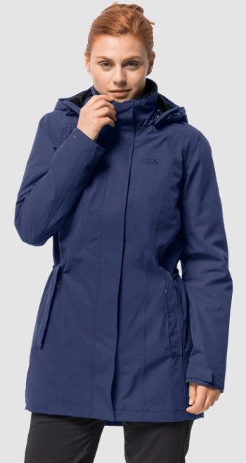 Jack Wolfskin Пальто с синтетическим утеплителем Jack Wolfskin Madison Avenue Coat