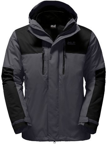 Jack Wolfskin Куртка стильная для мужчин Jack Wolfskin Jasper 3in1 Men