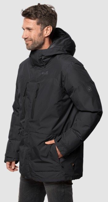 Jack Wolfskin Стильный пуховик Jack Wolfskin North Ice Parka M