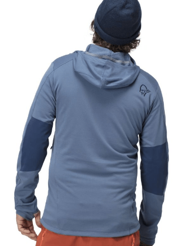 Norrona Практичная мужская куртка из флиса Norrona Lyngen Powerstretch Pro Zip Hoodie