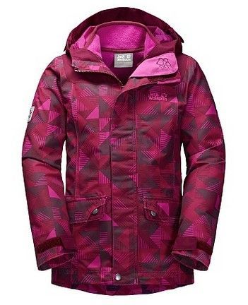 Jack Wolfskin Куртка городская детская Jack Wolfskin K TWIN FALLS 3IN1 JKT