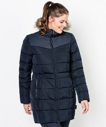 Jack Wolfskin Куртка теплая женская Jack Wolfskin Baffin island coat