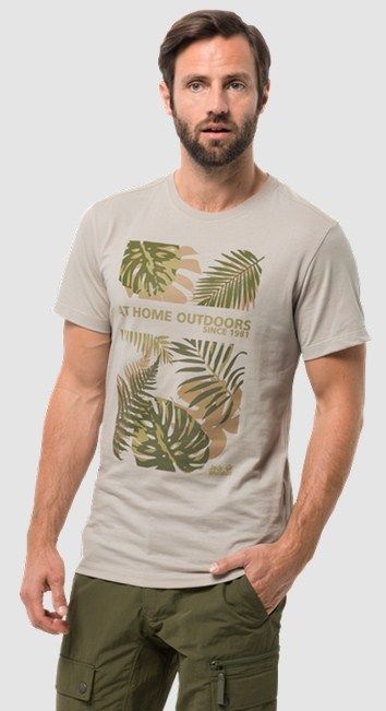 Jack Wolfskin Легкая мужская футболка Jack Wolfskin Palm Cove T M