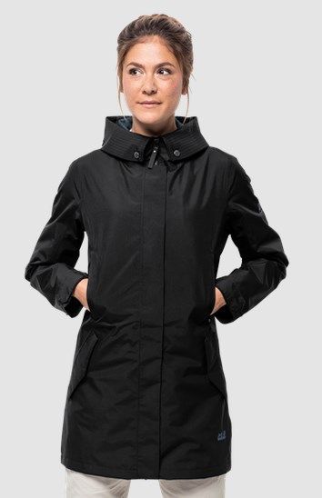 Jack Wolfskin Плащ для путешествий Jack Wolfskin Monterey Coat Women