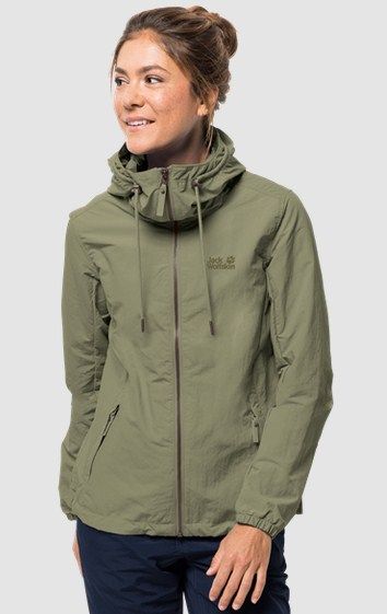 Jack Wolfskin Женская куртка с защитой от УФ излучения Jack Wolfskin Lakeside Jacket W