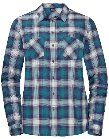 Jack Wolfskin Уютная рубашка Jack Wolfskin Saru shirt w