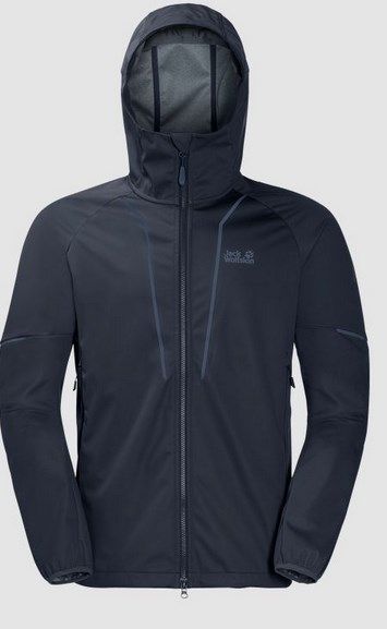 Jack Wolfskin Куртка износостойкая спортивная мужская Jack Wolfskin GREEN VALLEY JACKET MEN