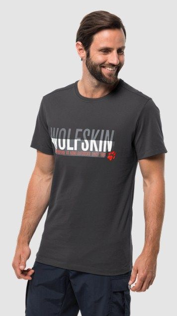 Jack Wolfskin Удобная футболка Jack Wolfskin Slogan T Men